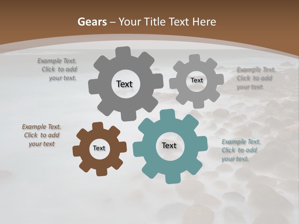 Seasons Sea Water PowerPoint Template