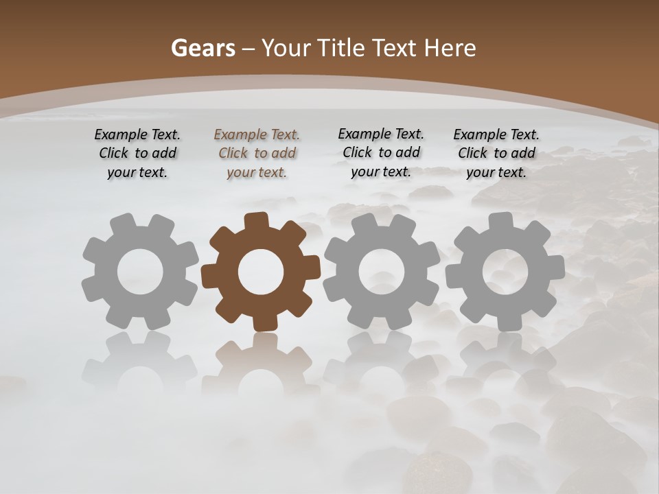 Seasons Sea Water PowerPoint Template