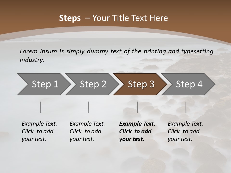 Seasons Sea Water PowerPoint Template