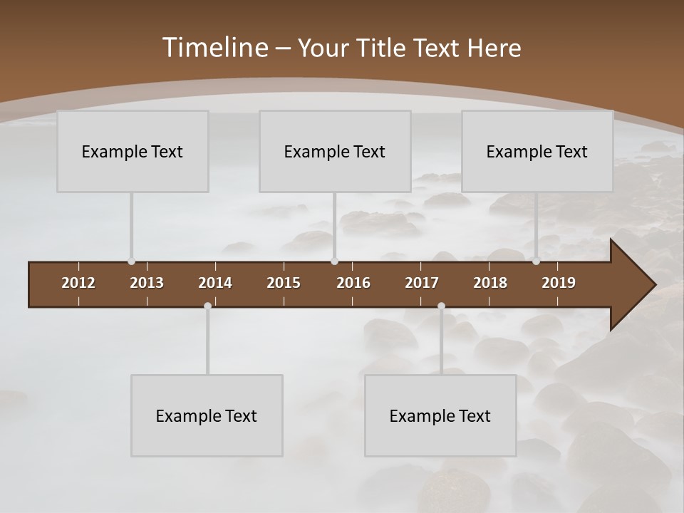 Seasons Sea Water PowerPoint Template