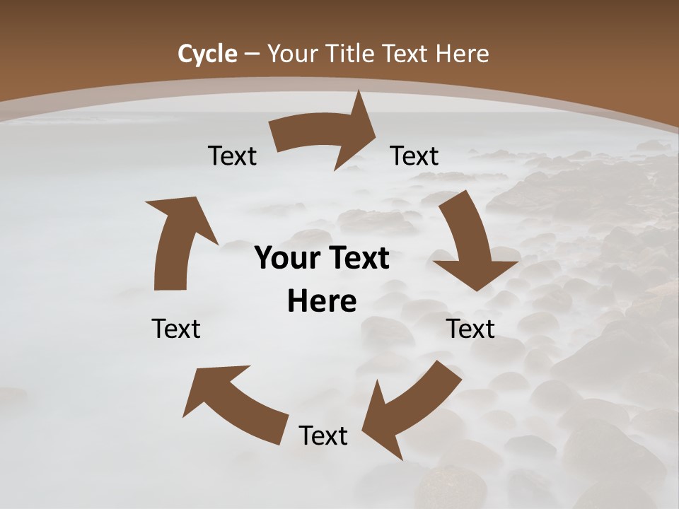 Seasons Sea Water PowerPoint Template