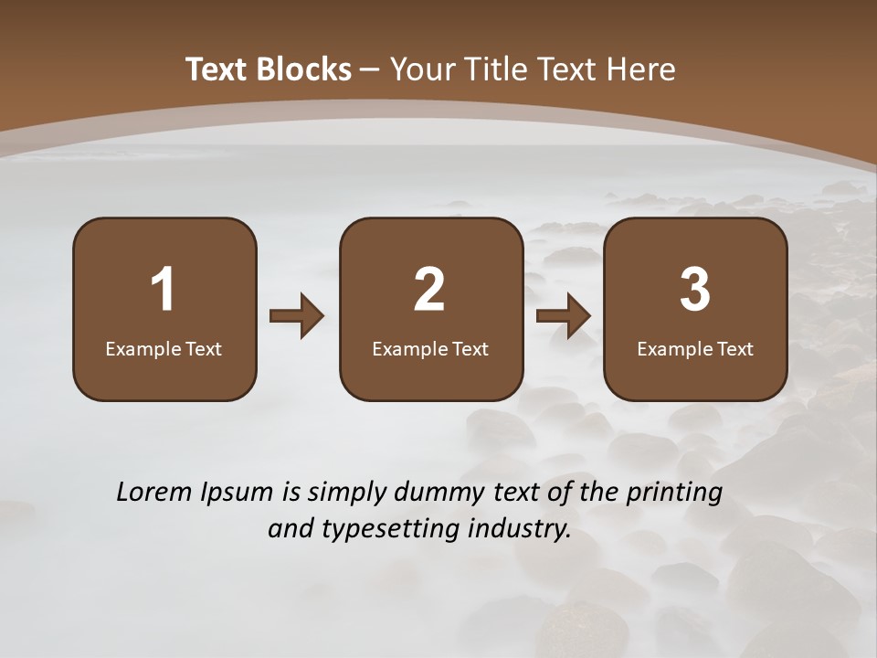 Seasons Sea Water PowerPoint Template