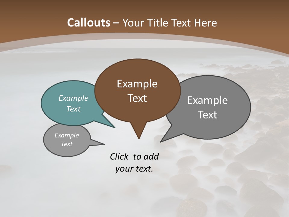 Seasons Sea Water PowerPoint Template