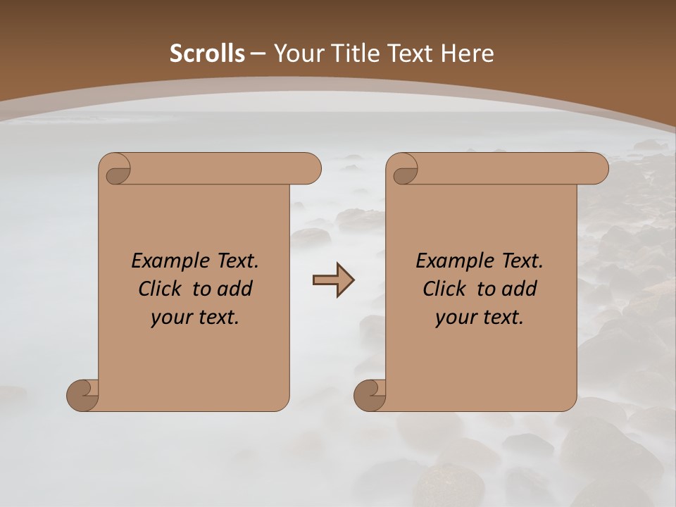 Seasons Sea Water PowerPoint Template