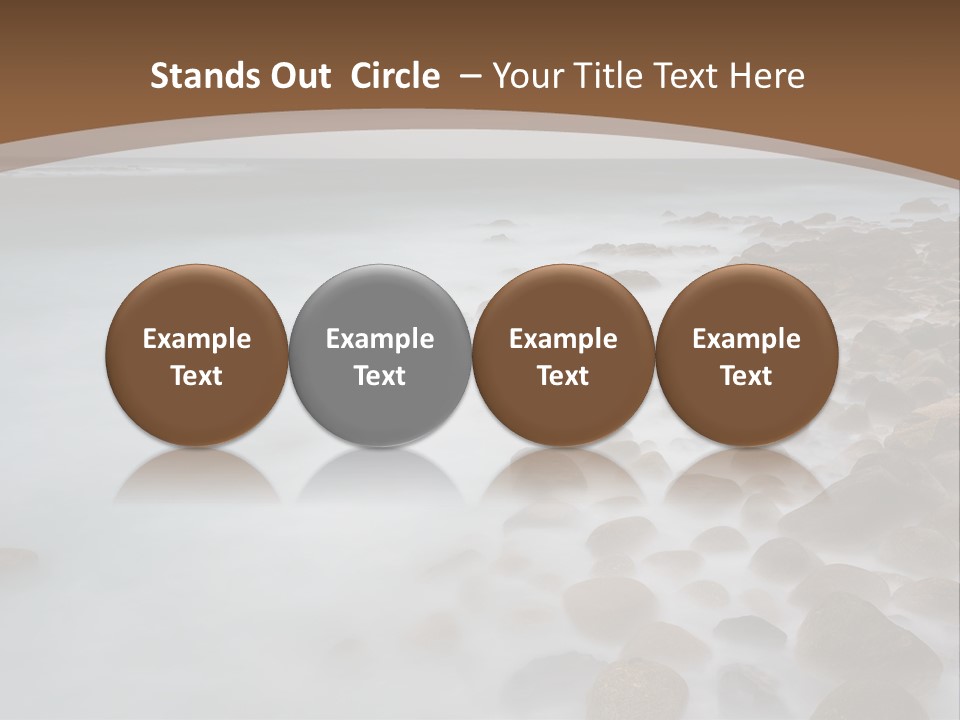 Seasons Sea Water PowerPoint Template