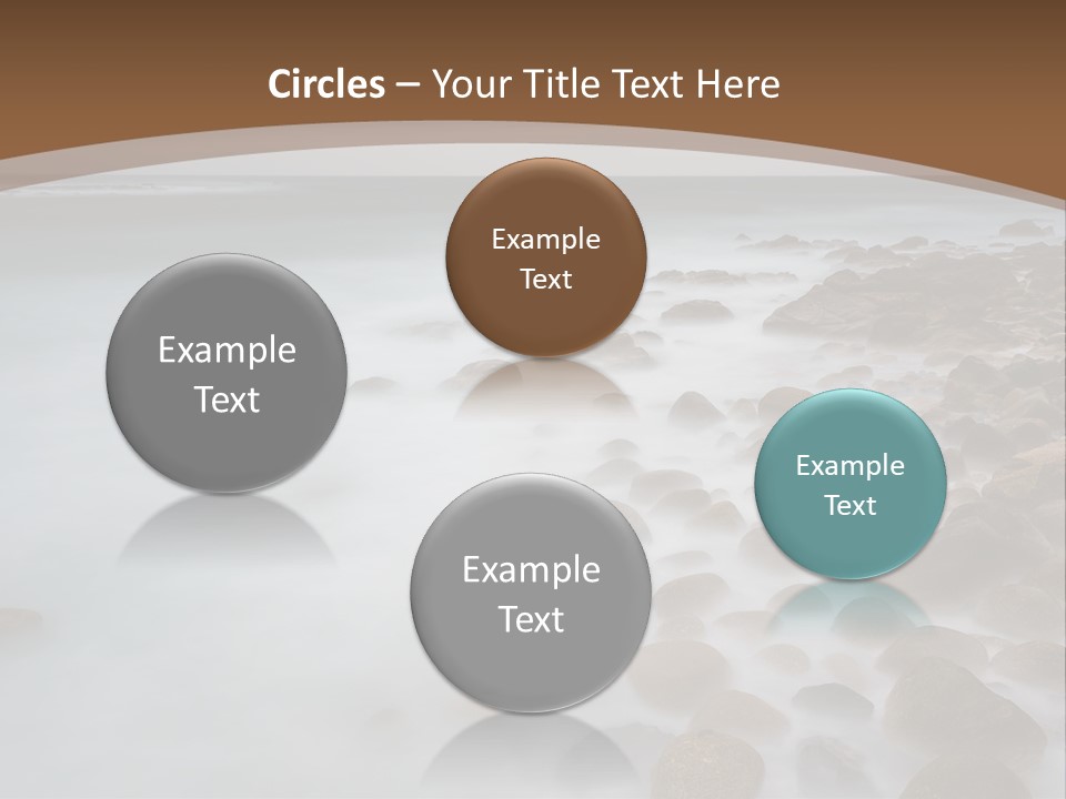 Seasons Sea Water PowerPoint Template