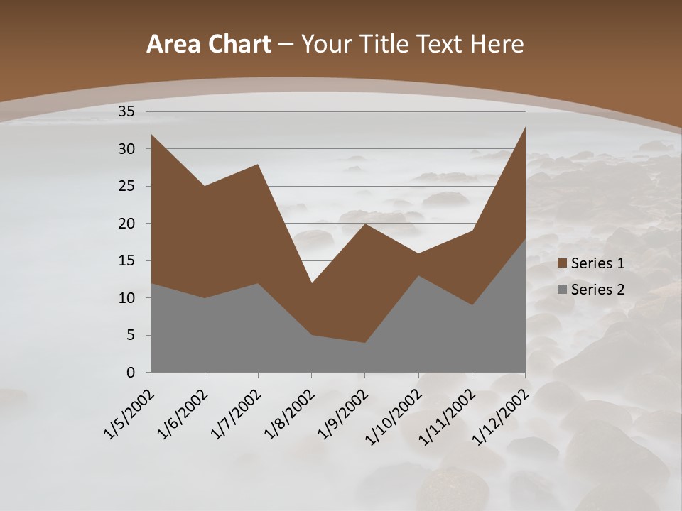 Seasons Sea Water PowerPoint Template
