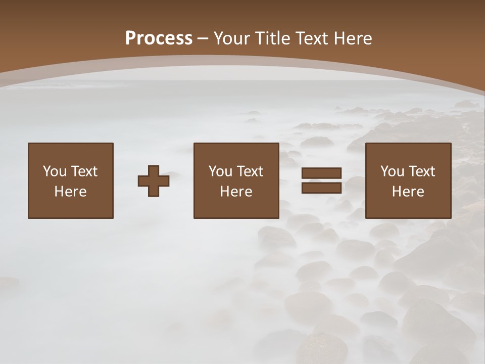 Seasons Sea Water PowerPoint Template