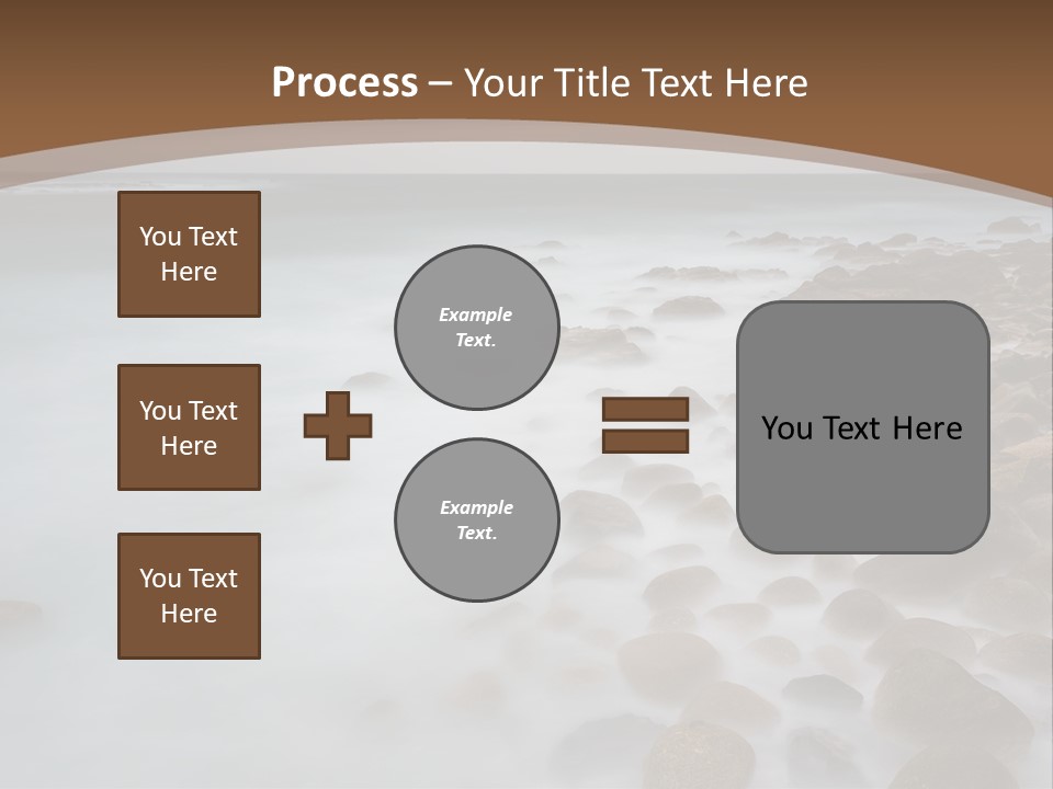 Seasons Sea Water PowerPoint Template