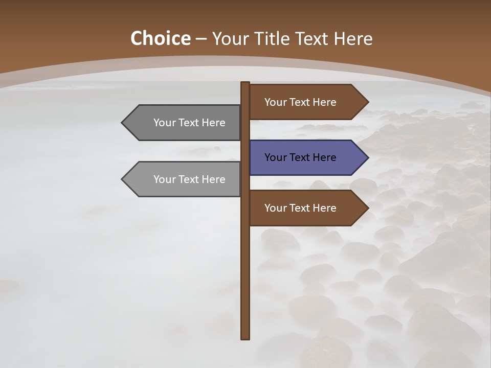 Seasons Sea Water PowerPoint Template