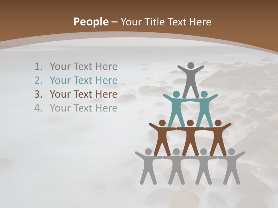 Seasons Sea Water PowerPoint Template