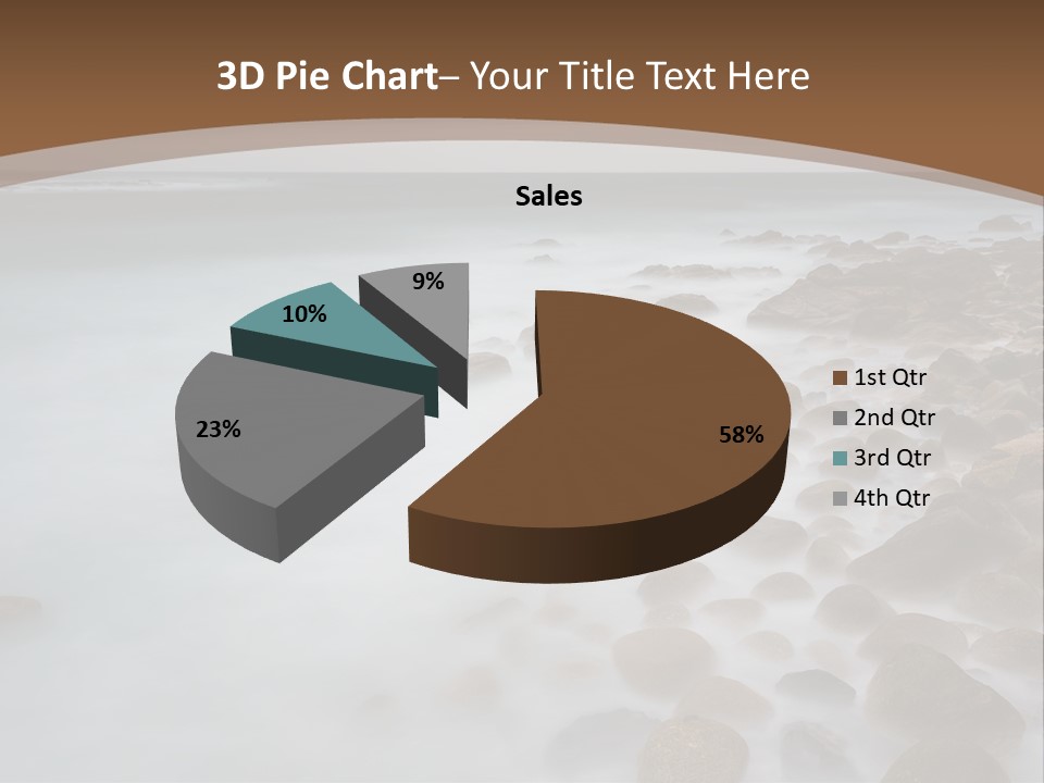 Seasons Sea Water PowerPoint Template