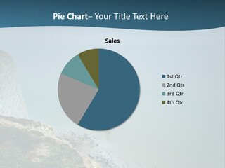 Sea Seasons Beachy Head PowerPoint Template