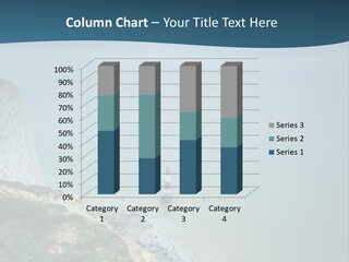 Sea Seasons Beachy Head PowerPoint Template