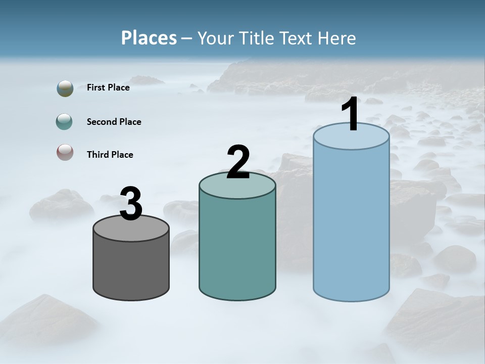 Landscapes Year Seasons Landschaften PowerPoint Template