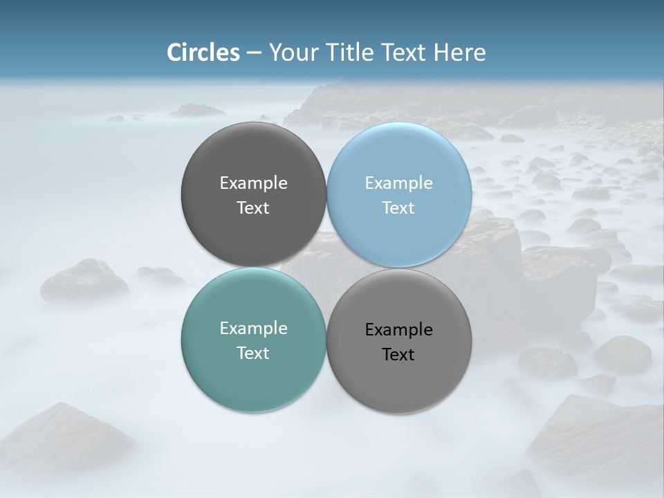 Landscapes Year Seasons Landschaften PowerPoint Template