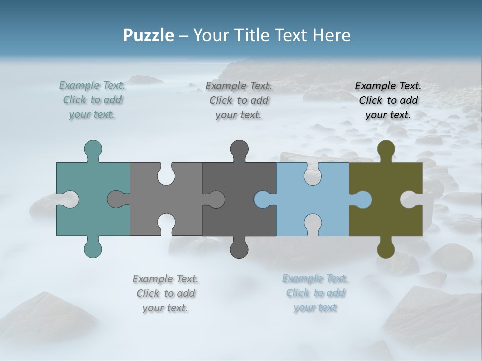 Landscapes Year Seasons Landschaften PowerPoint Template