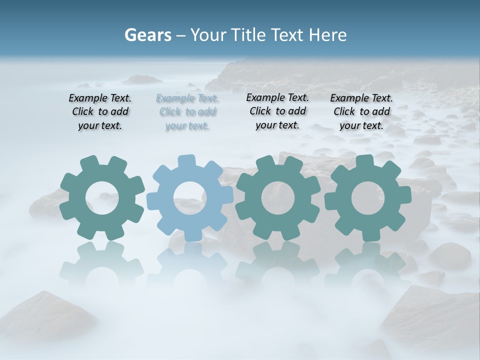 Landscapes Year Seasons Landschaften PowerPoint Template