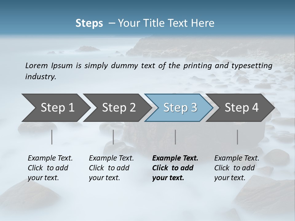 Landscapes Year Seasons Landschaften PowerPoint Template