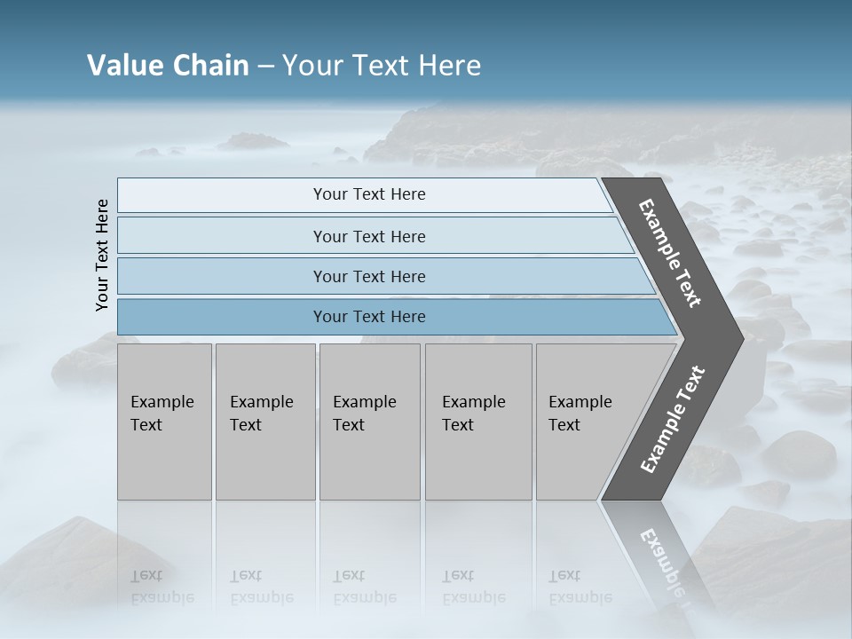 Landscapes Year Seasons Landschaften PowerPoint Template