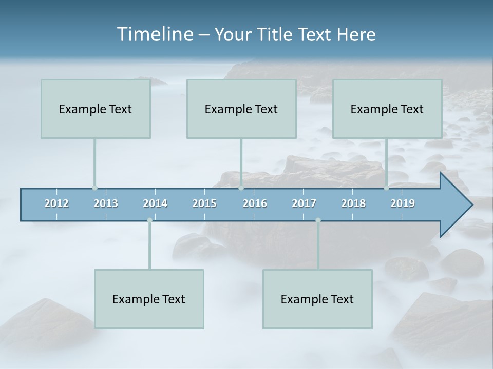 Landscapes Year Seasons Landschaften PowerPoint Template