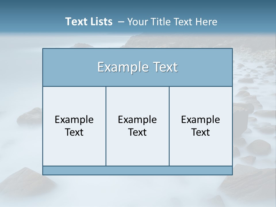 Landscapes Year Seasons Landschaften PowerPoint Template