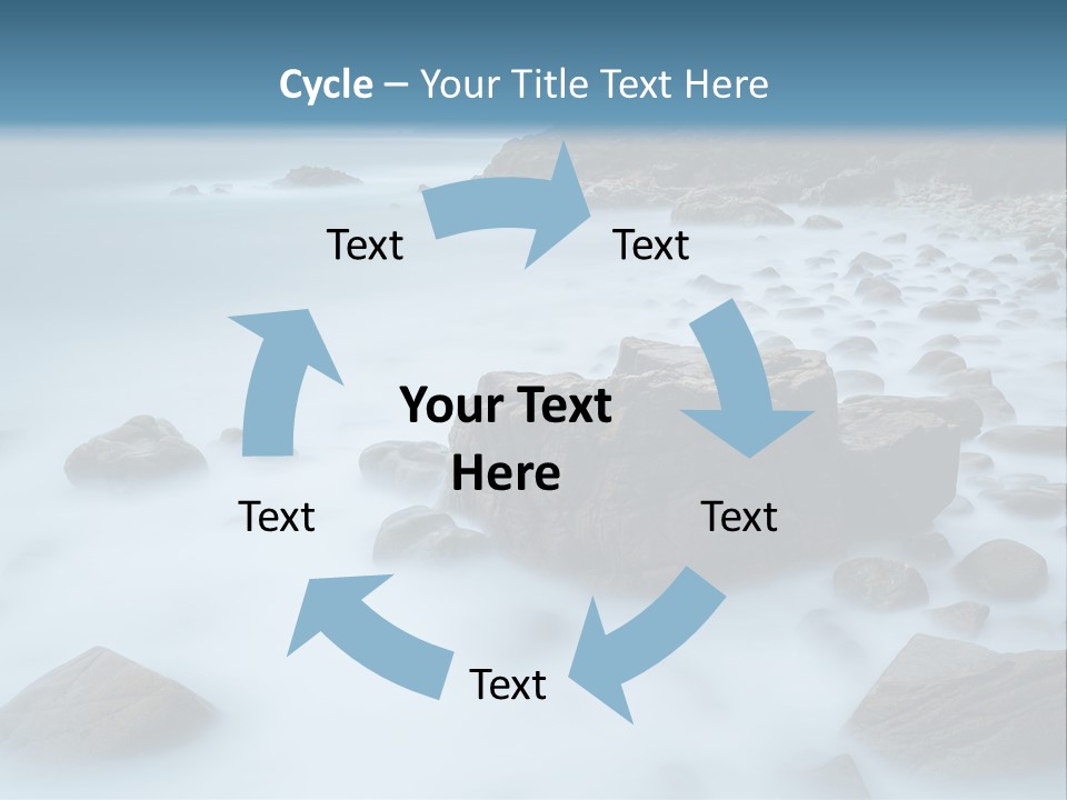 Landscapes Year Seasons Landschaften PowerPoint Template