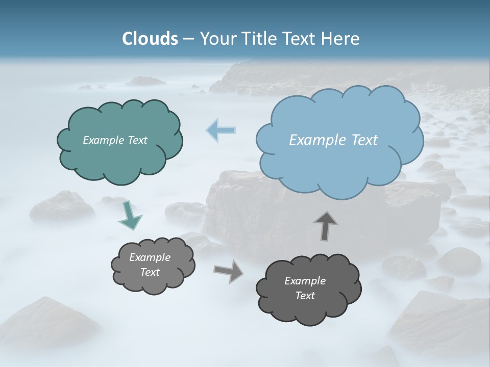 Landscapes Year Seasons Landschaften PowerPoint Template