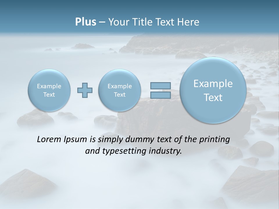 Landscapes Year Seasons Landschaften PowerPoint Template