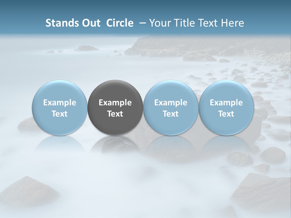 Landscapes Year Seasons Landschaften PowerPoint Template