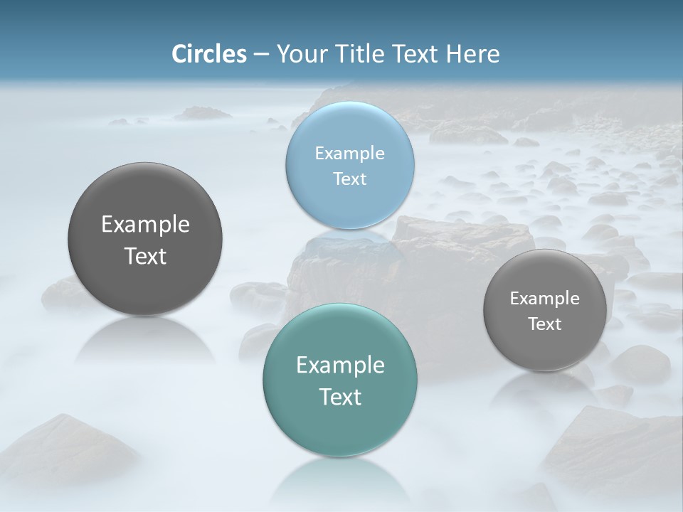 Landscapes Year Seasons Landschaften PowerPoint Template