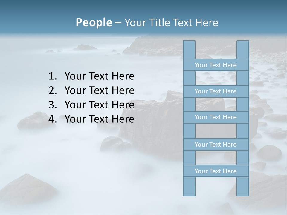 Landscapes Year Seasons Landschaften PowerPoint Template
