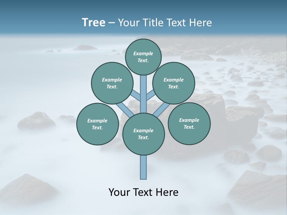 Landscapes Year Seasons Landschaften PowerPoint Template