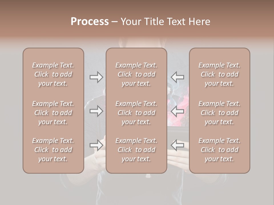 Computer Graphic Touch Screen PowerPoint Template
