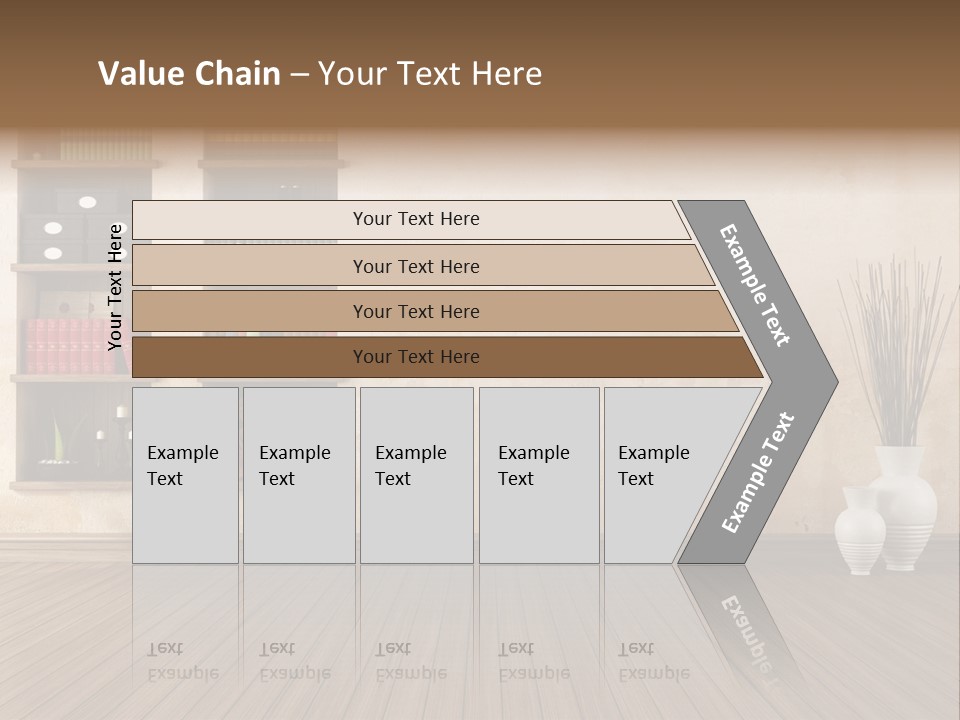 Interior Hardwood Grunge PowerPoint Template