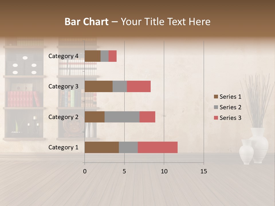 Interior Hardwood Grunge PowerPoint Template