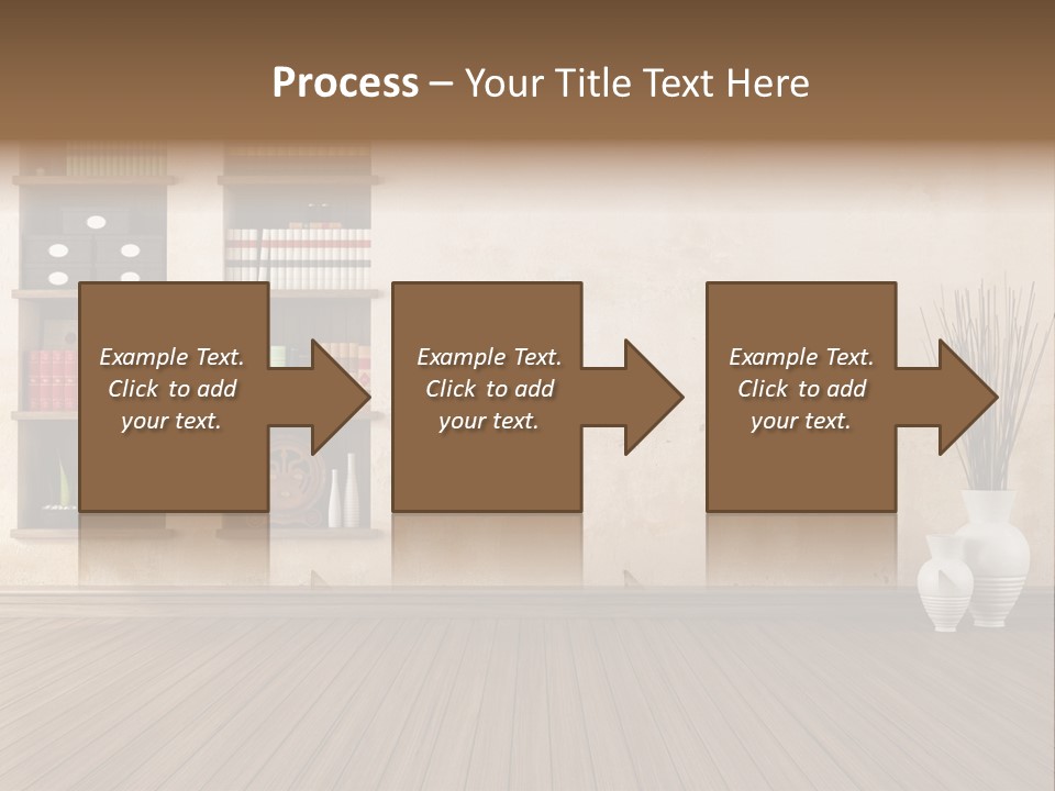 Interior Hardwood Grunge PowerPoint Template
