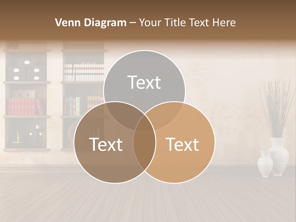 Interior Hardwood Grunge PowerPoint Template