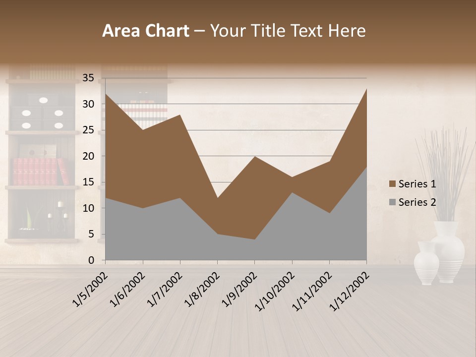 Interior Hardwood Grunge PowerPoint Template