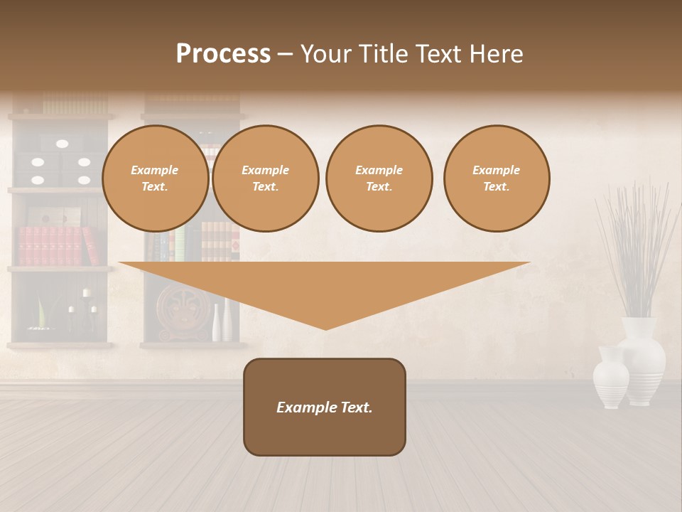 Interior Hardwood Grunge PowerPoint Template
