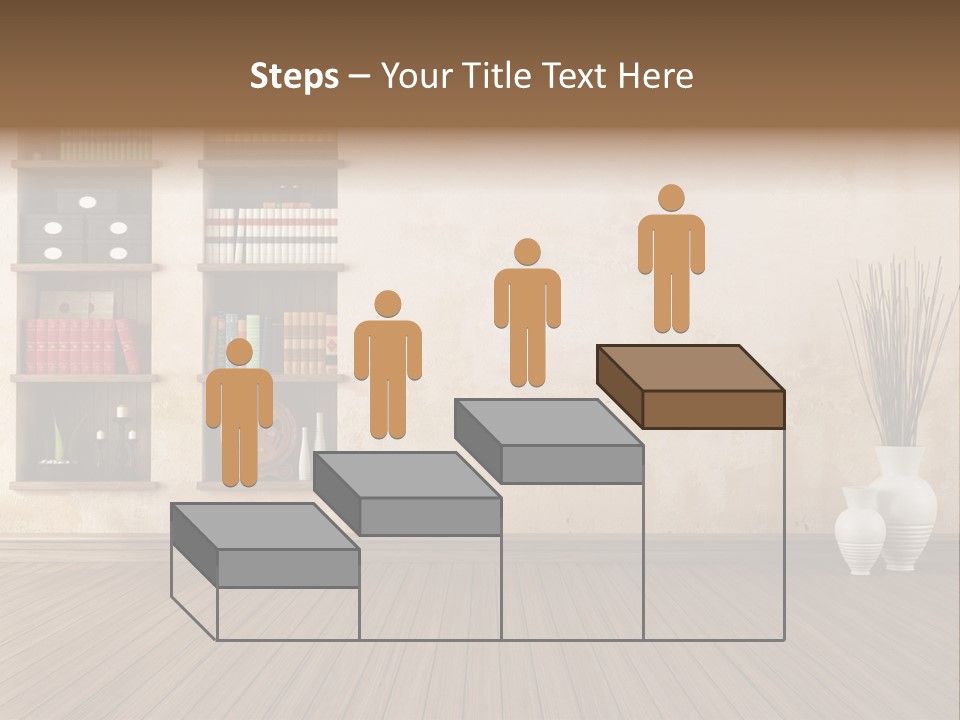 Interior Hardwood Grunge PowerPoint Template