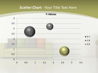 Modern Room Sofa PowerPoint Template