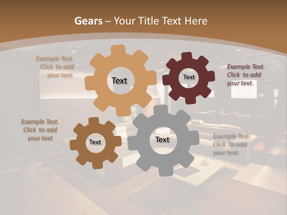 View Living Building PowerPoint Template