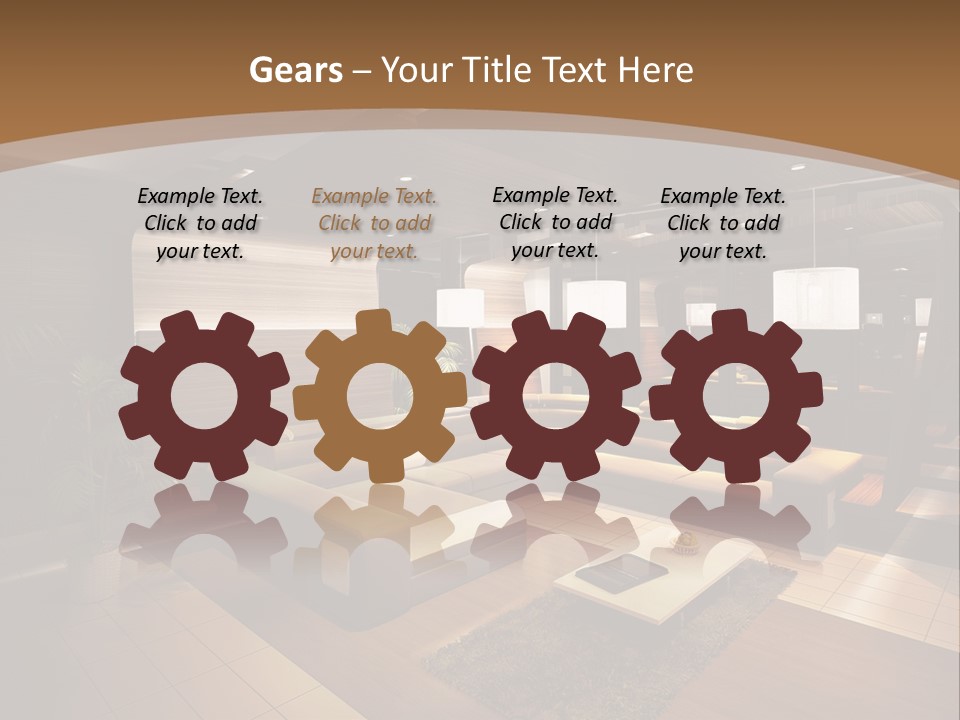 View Living Building PowerPoint Template