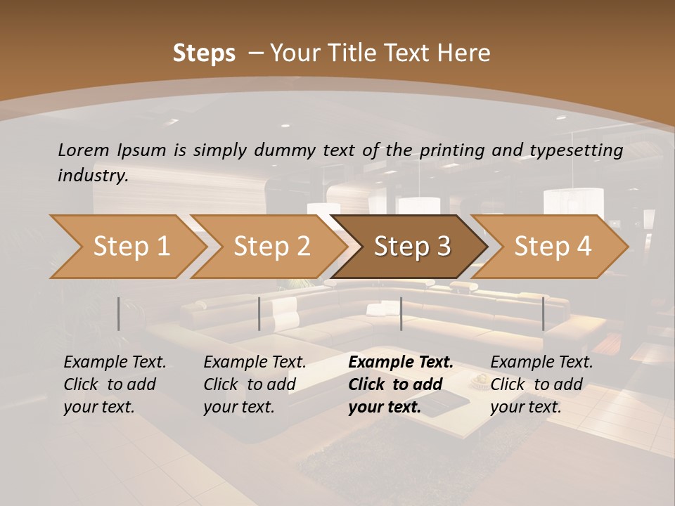 View Living Building PowerPoint Template