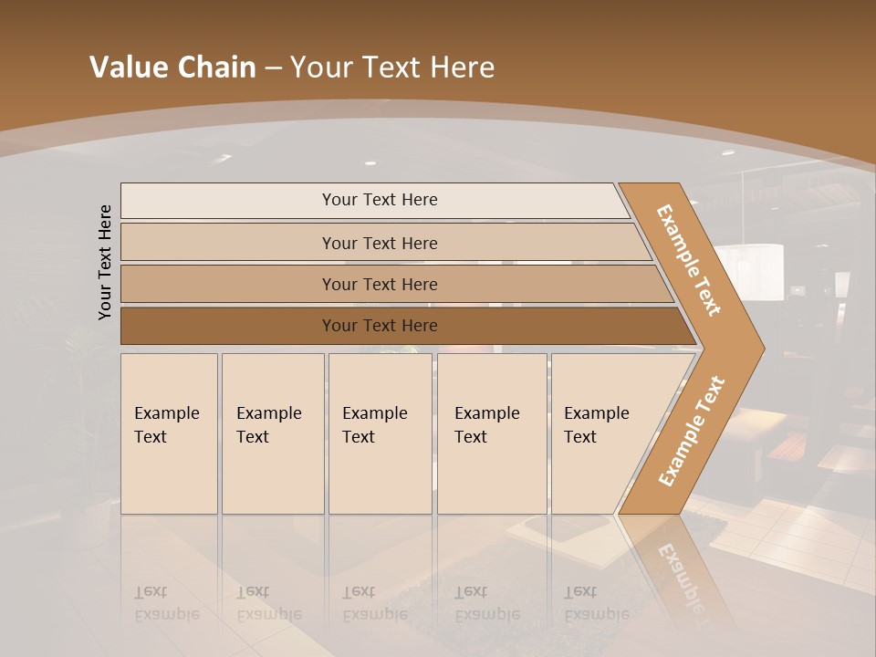 View Living Building PowerPoint Template