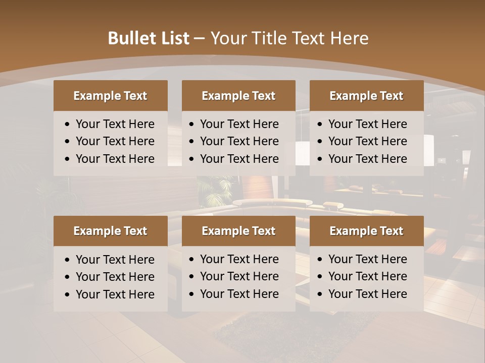 View Living Building PowerPoint Template
