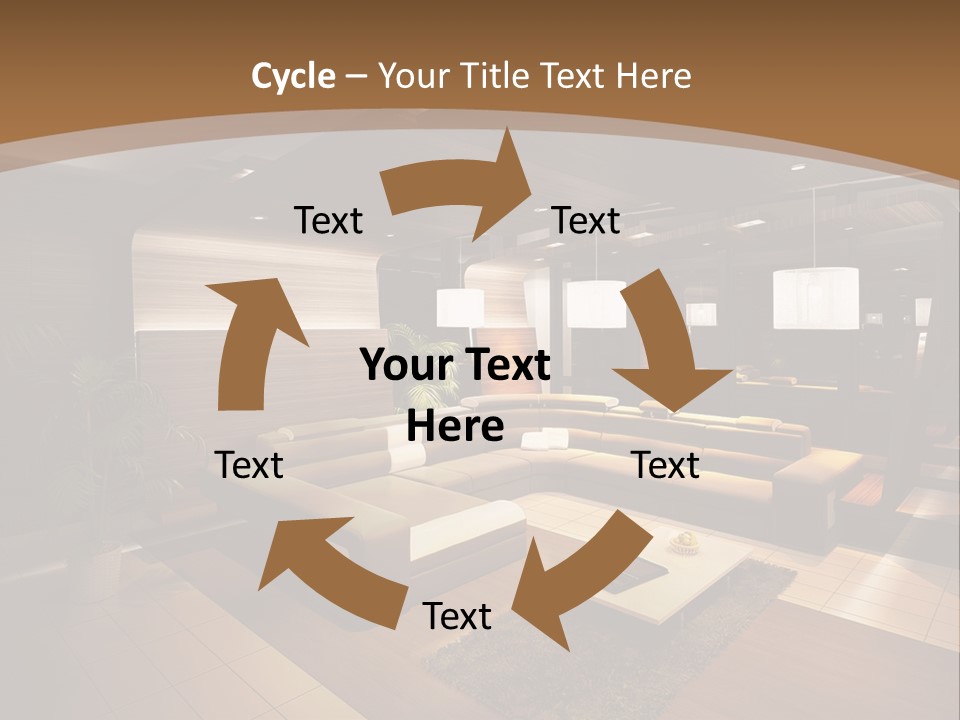 View Living Building PowerPoint Template