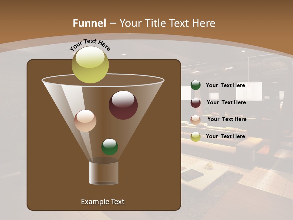 View Living Building PowerPoint Template