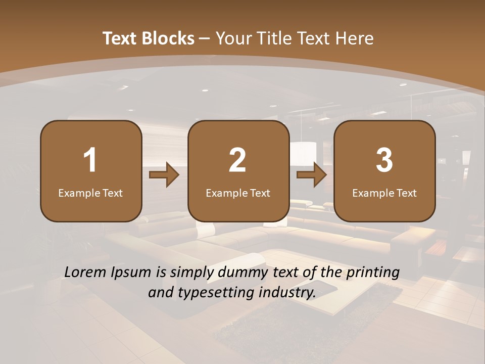 View Living Building PowerPoint Template